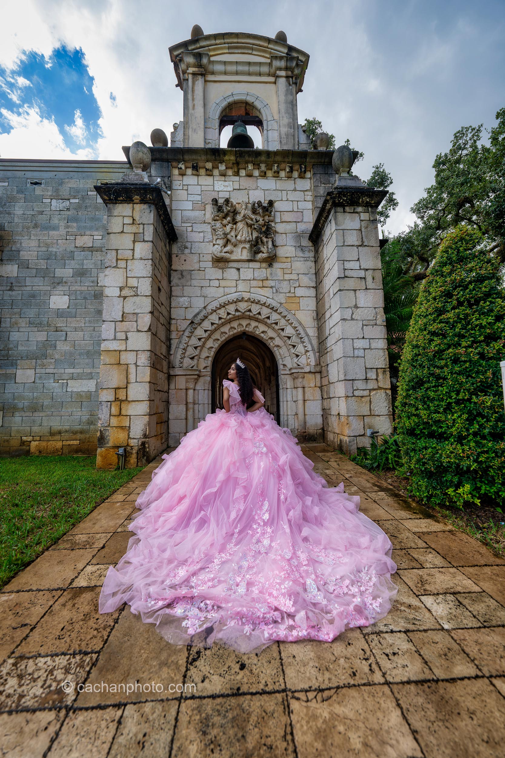 Barbara quinceanera photoshoot at Ancient Spanish Monastery in Miami - 072